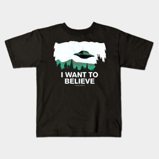 I want to believe Kids T-Shirt